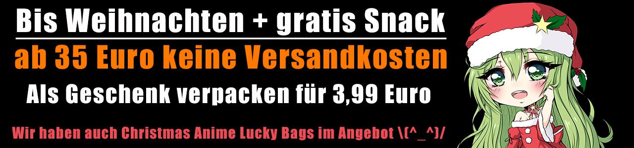 Bis Weihnachten gibt es ein gratis Snack zu jeder Bestellung - ab 35 keine Versandkosten - für 3,99 Euro verpacken wir als Geschenk - tolle Christmas Lucky Bags