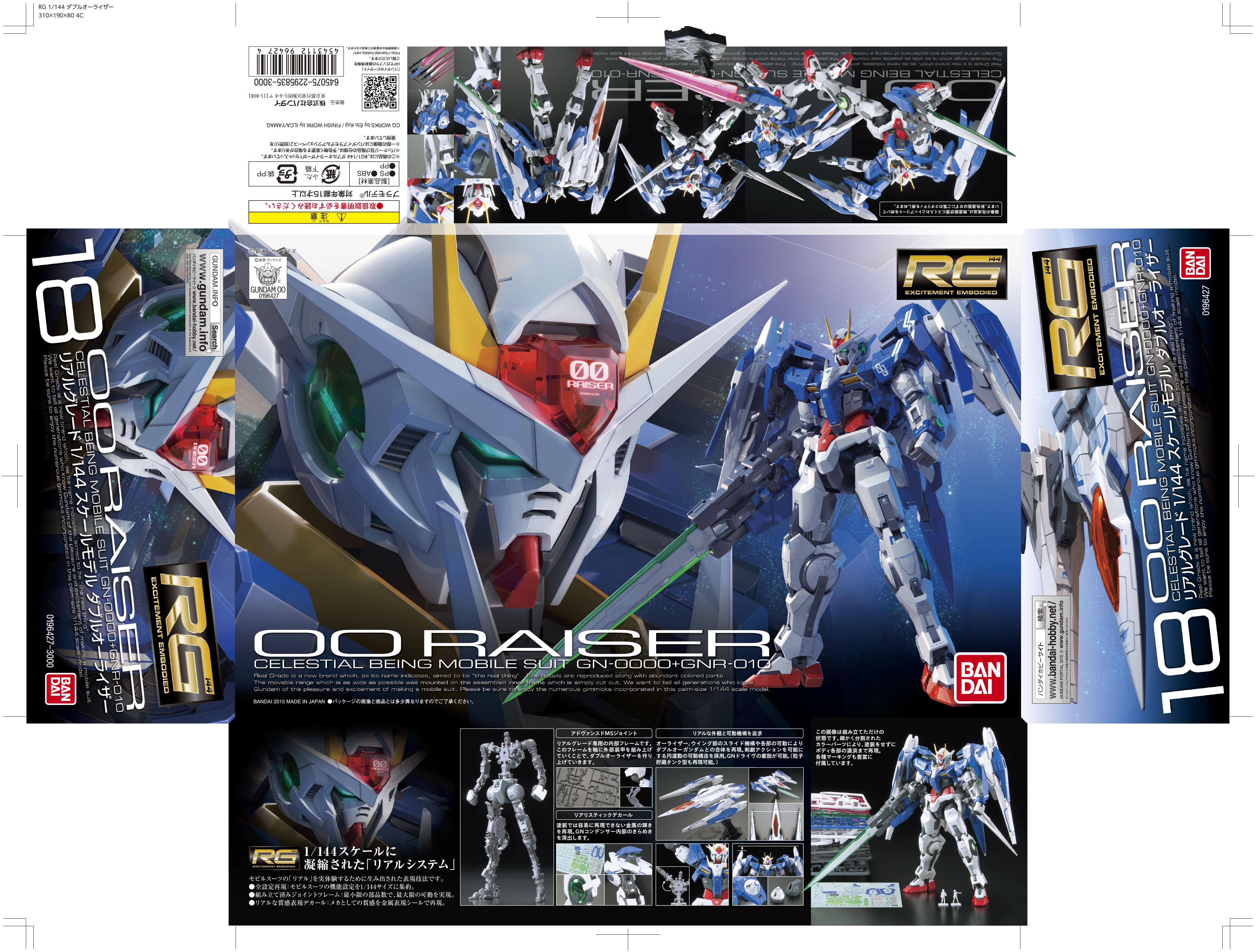 Preview: 00 Raiser - GN-0000+GNR-010 - RG 1/144