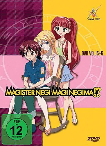 Preview: Magister Negi Magi Negima - Box 1 bis 3 / Disk 1 bis 6 -Komplett-