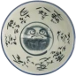 Preview: Kawaii Bowl / Schale für Reis - Daruma Blau von TOKYO Design Studio (300ml)