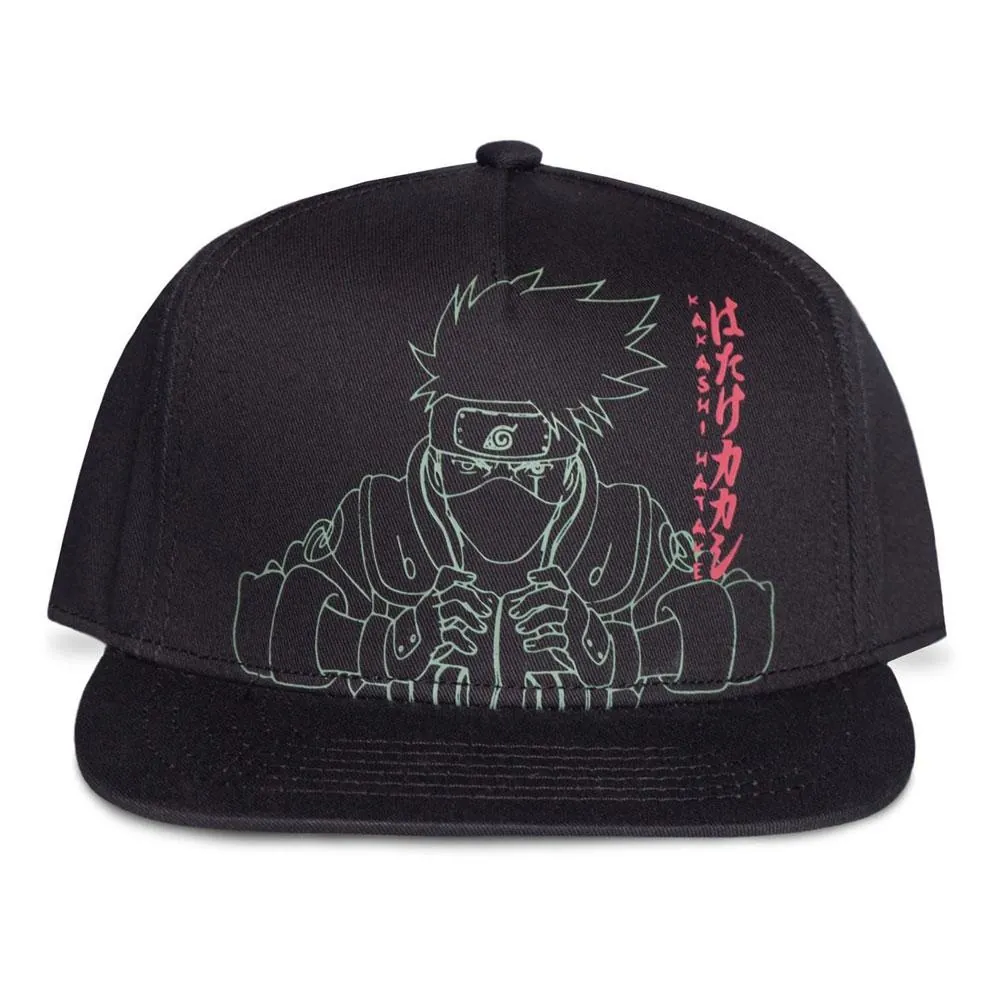 Preview: Naruto Shippuden - Baseball Cap - Kakashi Line Art von DIFUZED