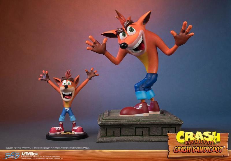 Preview: Crash Bandicoot - First 4 Figures