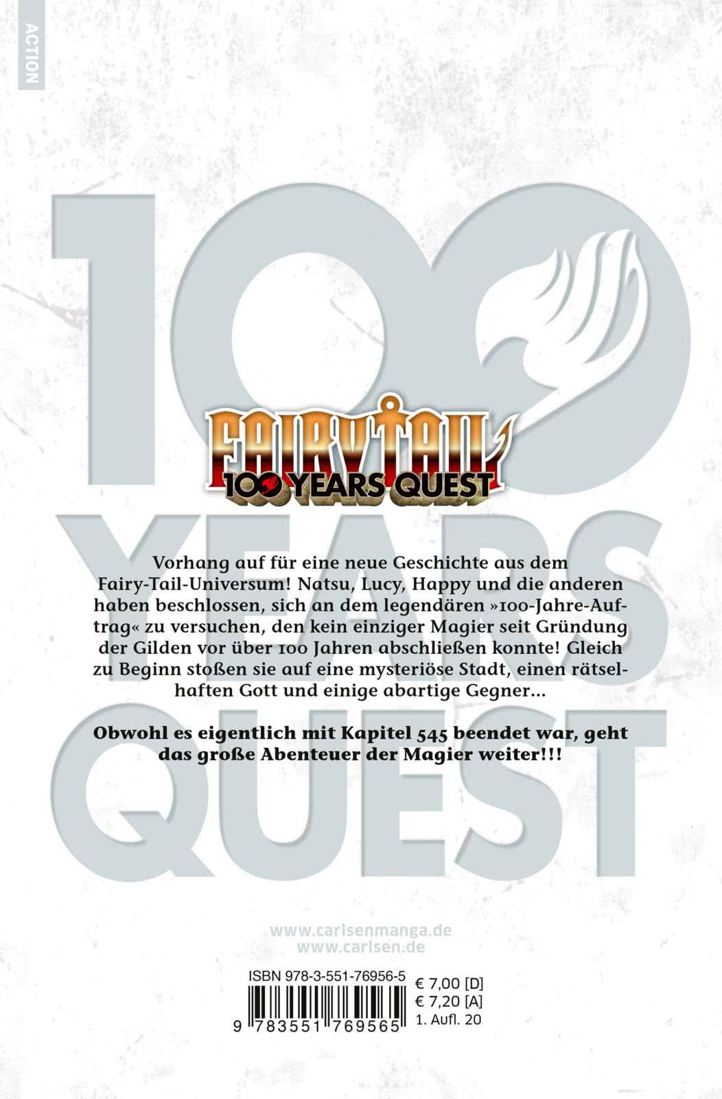 Preview: Fairy Tail 100 Years Quest - Carlsen - Band 1