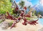 Preview: Godwing Dragon Knight Ren Fire Dragon - Godzorder Plamax - Max Factory