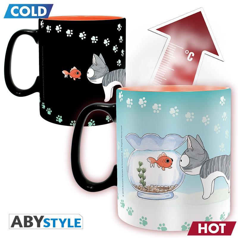 Preview: Kleine Katze Chi Tasse (460 ml) - Chi & Fish - ABYStyle 