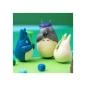Preview: Totoro - Mein Nachbar Totoro - Figur mit rundem Boden - Big Totoro with leaf - Semic