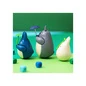 Preview: Totoro - Mein Nachbar Totoro - Figur mit rundem Boden - Big Totoro with leaf - Semic