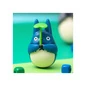 Preview: Mittlerer Totoro mit Blatt - Mein Nachbar Totoro - Figur mit rundem Boden - Semic [B-Ware]