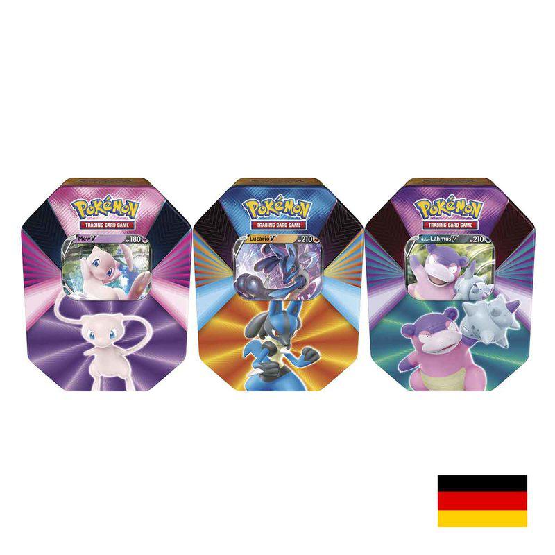 Preview: Pokemon TCG - Schwert und Schild Tin Box Mew V (german)
