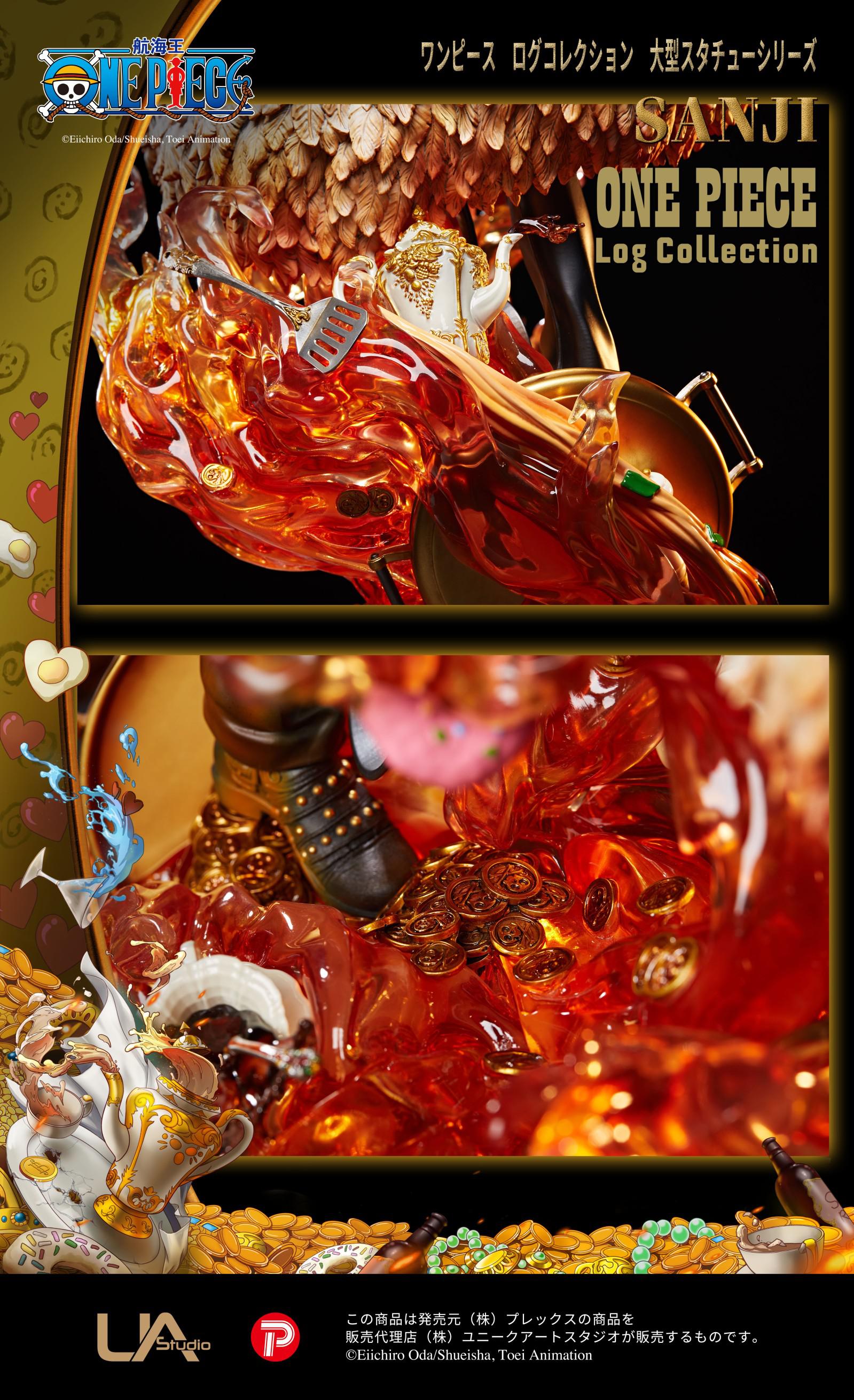 Sanji One Piece Log Collection Statue Plex