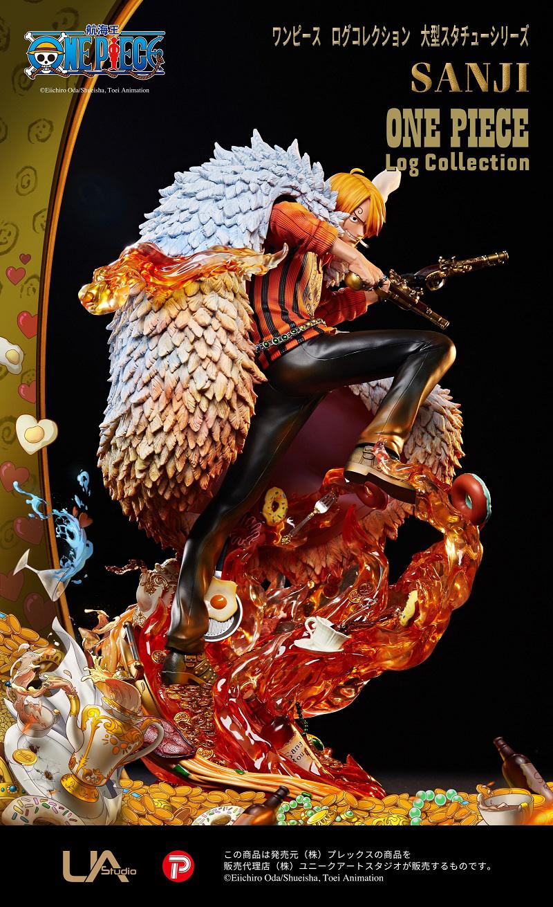 Sanji One Piece Log Collection Statue Plex
