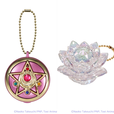 Preview: Crystal Star Compact & Silberkristall - Sailor Moon Miniturely Tablet Set - Bandai