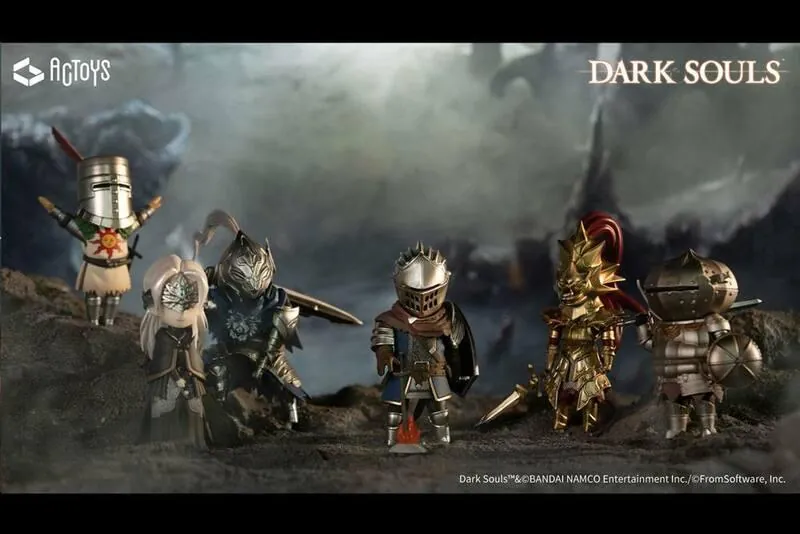 Preview: Dark Souls Minifiguren Set - Emontoys - 6 Figuren