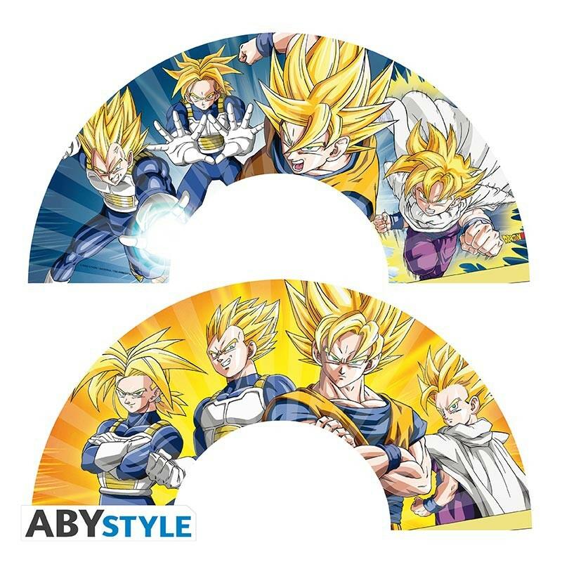 Preview: Dragon Ball Fächer - "Super Saiyans" - Abystyle