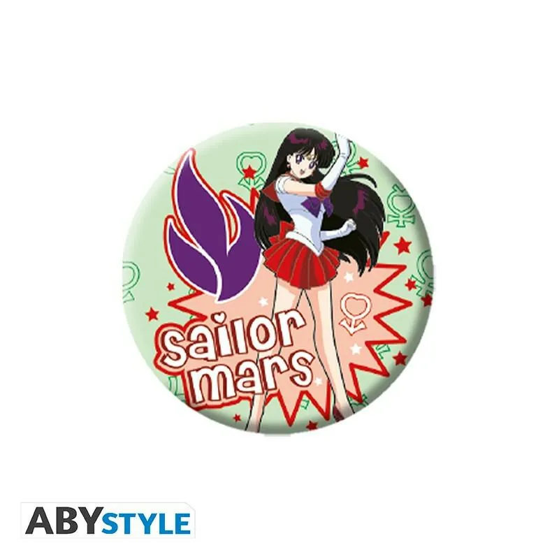 Preview: Sailor Moon - "Sailor Krieger" - Badge Pack - ABYStyle