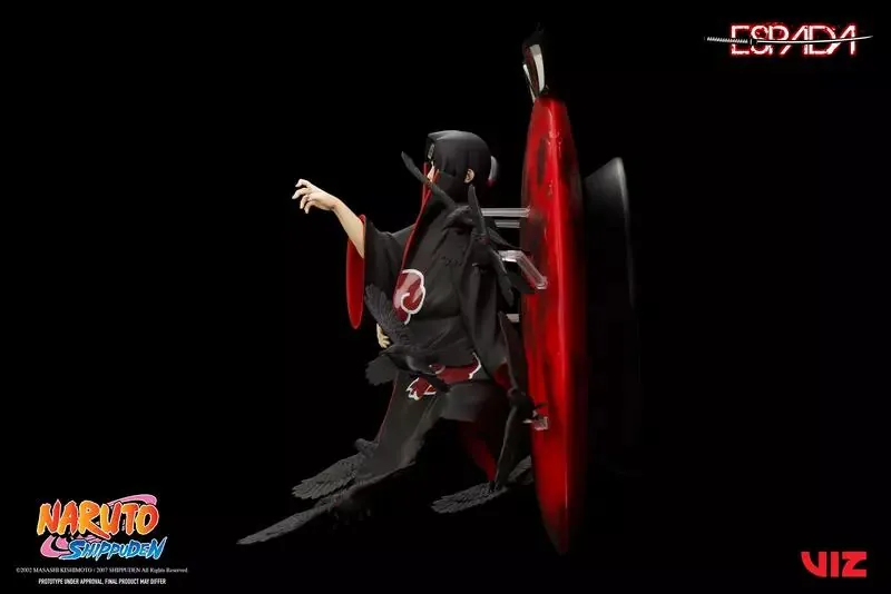Preview: Itachi Uchiha (Tsukuyomi) - Breach Wall Art Line Statue - Espada Art
