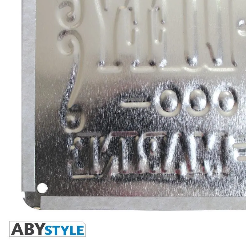 Preview: Wanted Luffy - One Piece - Metal Poster - ABYStyle