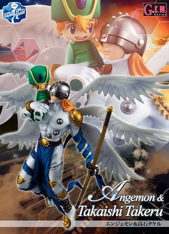 Preview: Angemon und Takeru T.K. Takaichi / Takaishi - Megahouse G.E.M. - Neuauflage