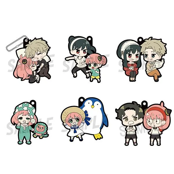 Preview: Lucky Box - Spy x Family - Gummianhänger (Mascot Buddy Collection) - Megahouse