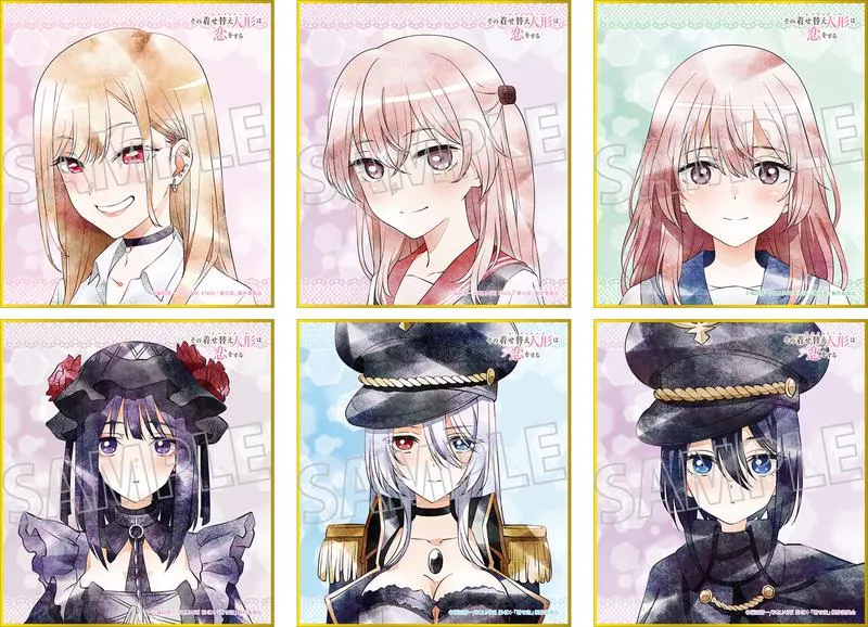 Preview: Lucky Box - My Dress-Up Darling / More than a Doll - Mini Shikishi Collection Art-Pic - Movic