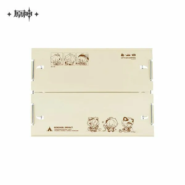 Preview: Genshin Impact Relaxing Camp Series - Faltbarer Mini Tisch Set - miHoYo