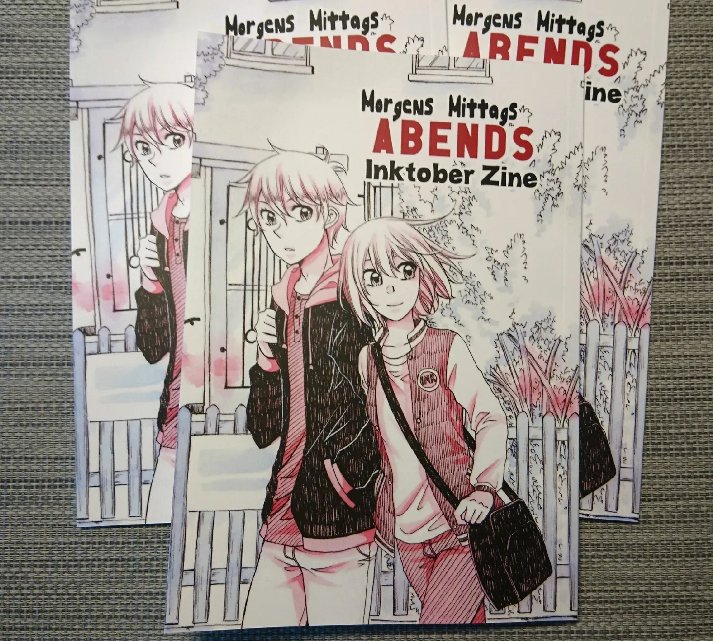 Preview: Illustriertes Kunstbuch: Morgens Mittags Abends Zine (2017) - nayght-tsuki - Einzelband