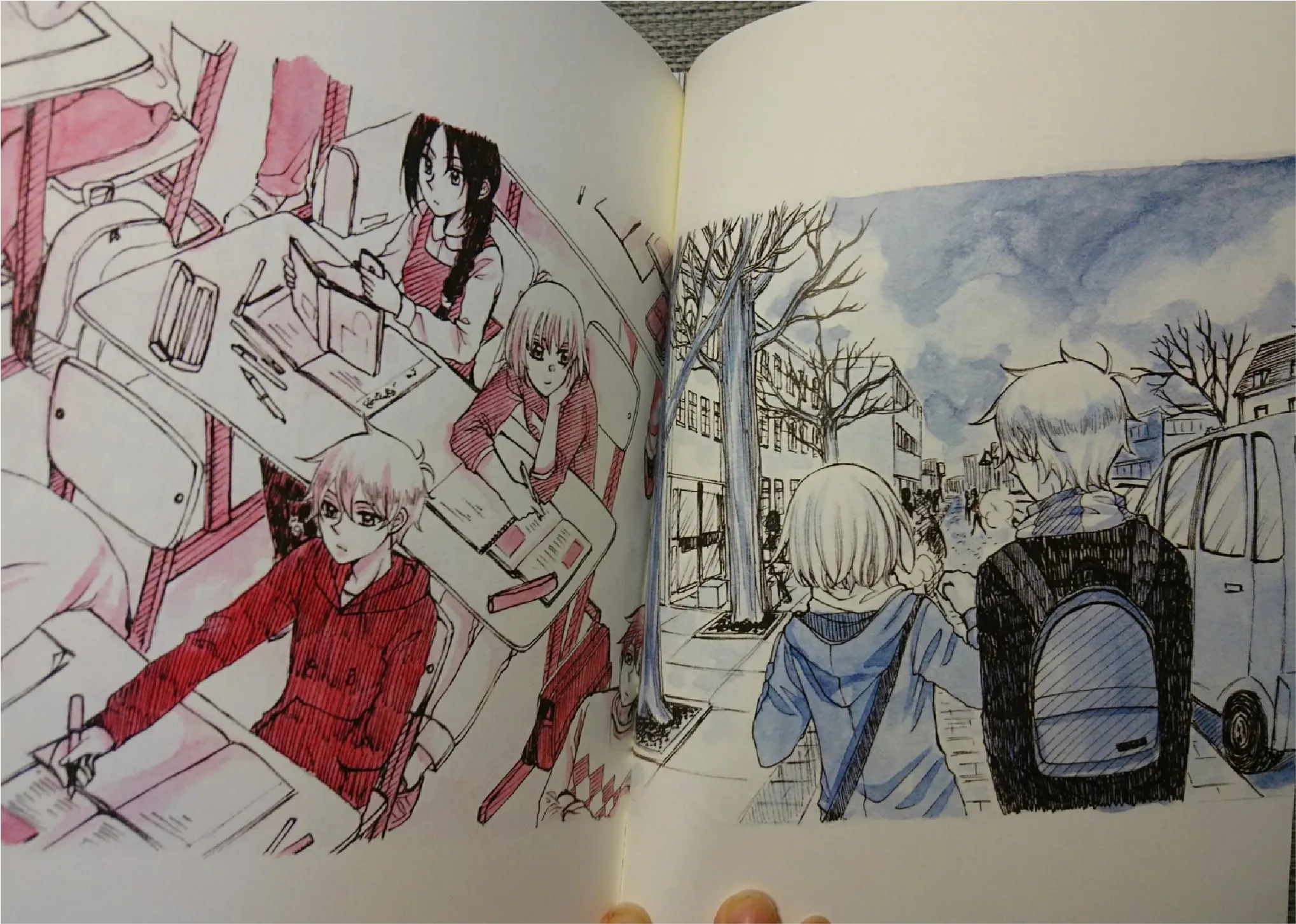 Preview: Illustriertes Kunstbuch: Morgens Mittags Abends Zine (2017) - nayght-tsuki - Einzelband