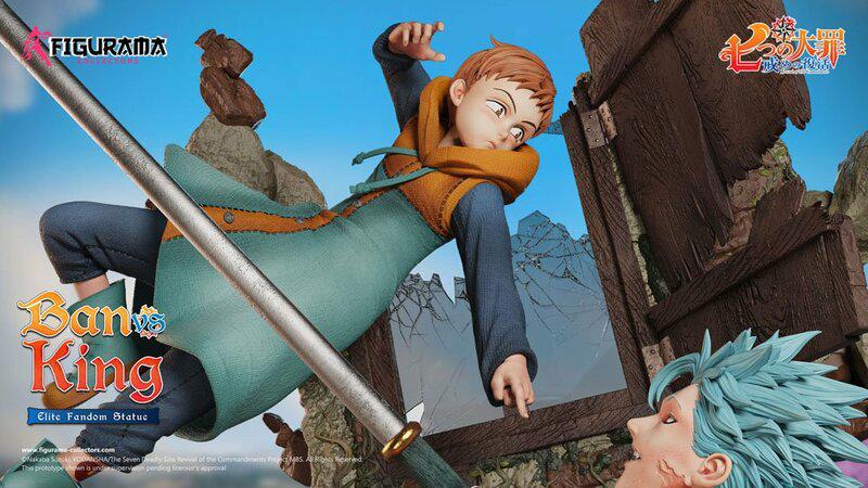 Ban vs King - Seven Deadly Sins Elite Fandom Diorama - Figurama Collectors