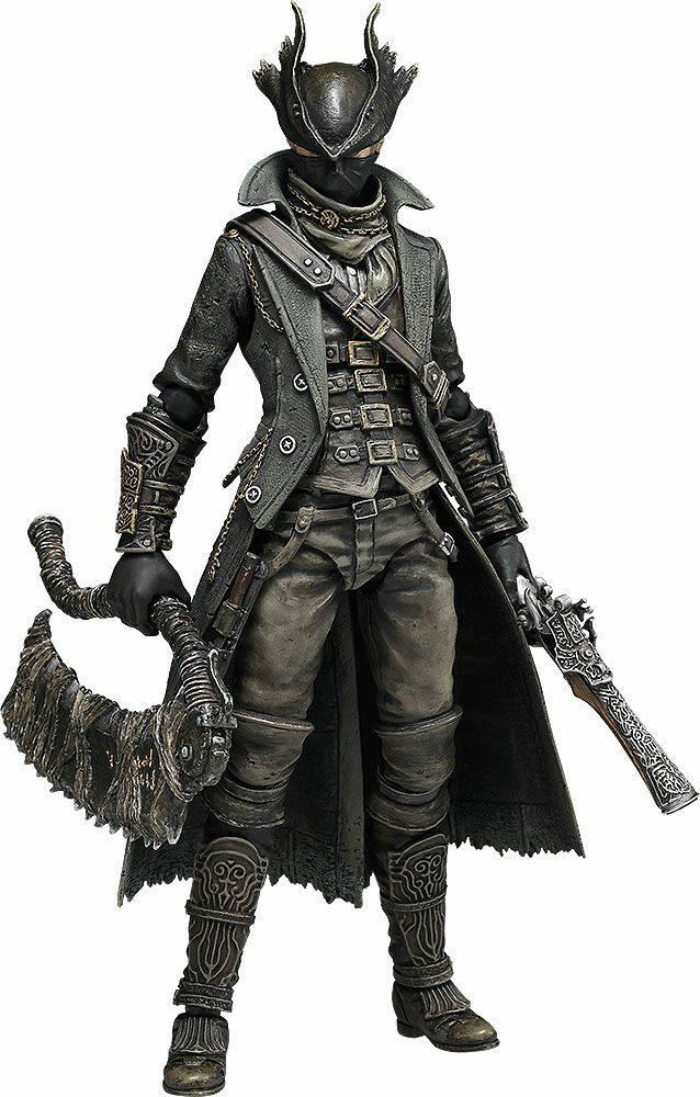 Preview: Figma 367 Bloodborne Jäger / Hunter - Neuauflage