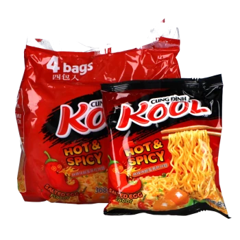 Instant-Nudeln - Spicy Salted mit leckerem Ei von KOOL