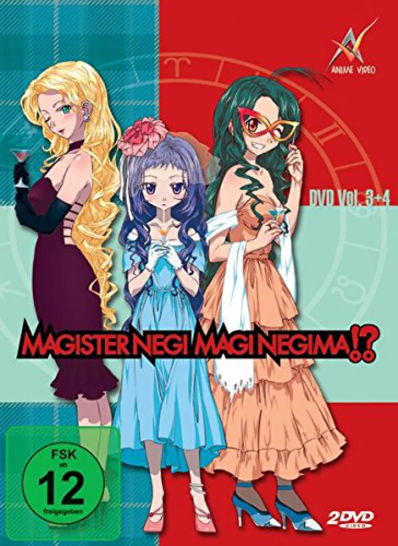 Magister Negi Magi Negima - Box 1 bis 3 / Disk 1 bis 6 -Komplett-