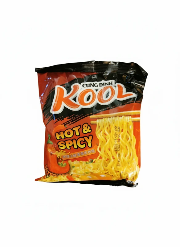 Instant-Nudeln - Spicy Salted mit leckerem Ei von KOOL [1er Pack] [MHD 12.10.25]