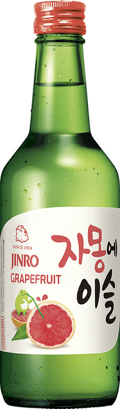 Jinro Soju Grapefruit Das Original aus