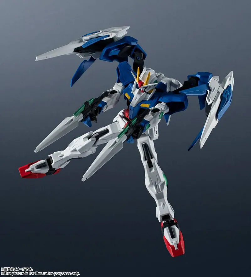 GN-0000+GNR-010 00 Raiser aus Gundam 00 von Tamashii Nations