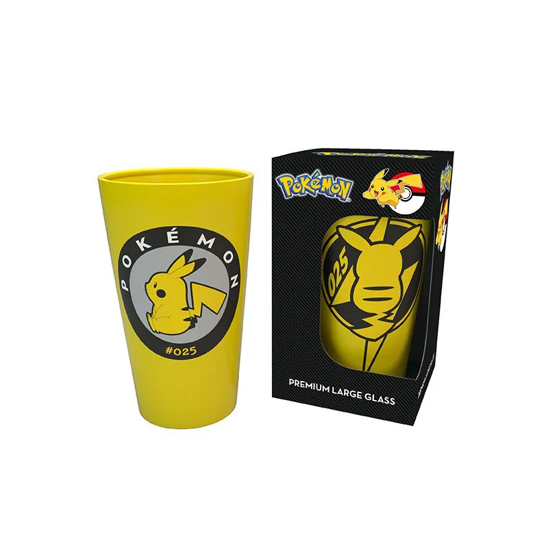 Pikachu - Großes 400 ml Glas - Pokemon - AbyStyle