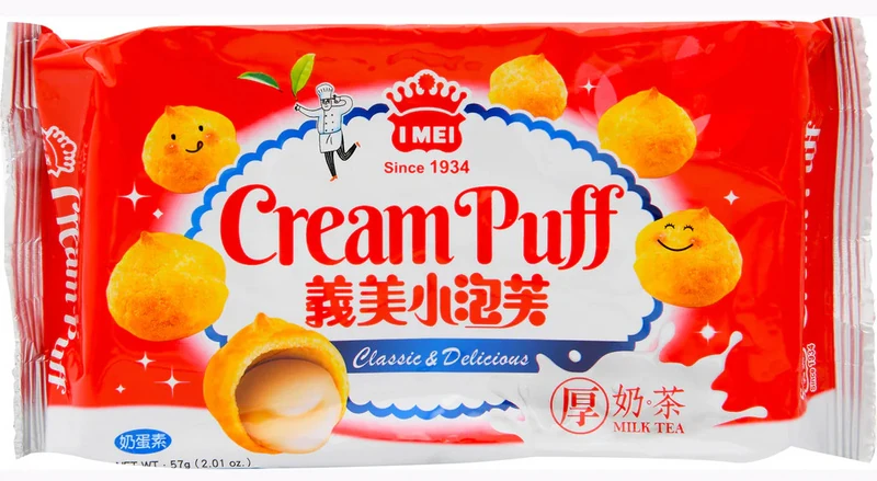 Milk Tea Puff Milchteecreme von I MEI