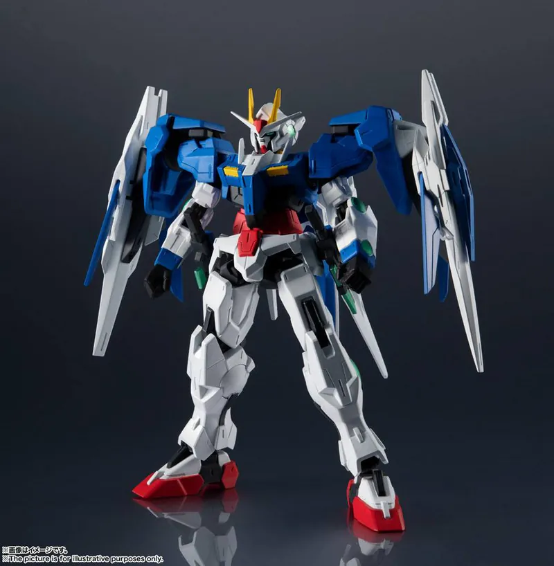 GN-0000+GNR-010 00 Raiser aus Gundam 00 von Tamashii Nations