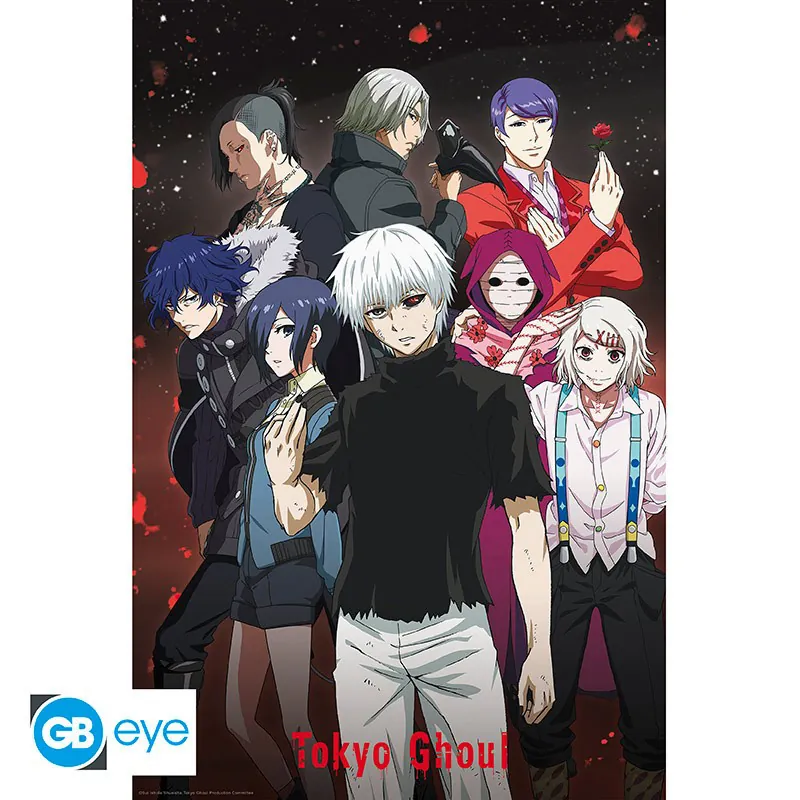 Tokyo Ghoul - Gruppe - Poster (91.5x61cm) - ABYStyle