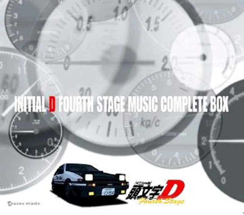 Initial D Fourth Stage Music Complete Box [Limited Edition] - 6x CD