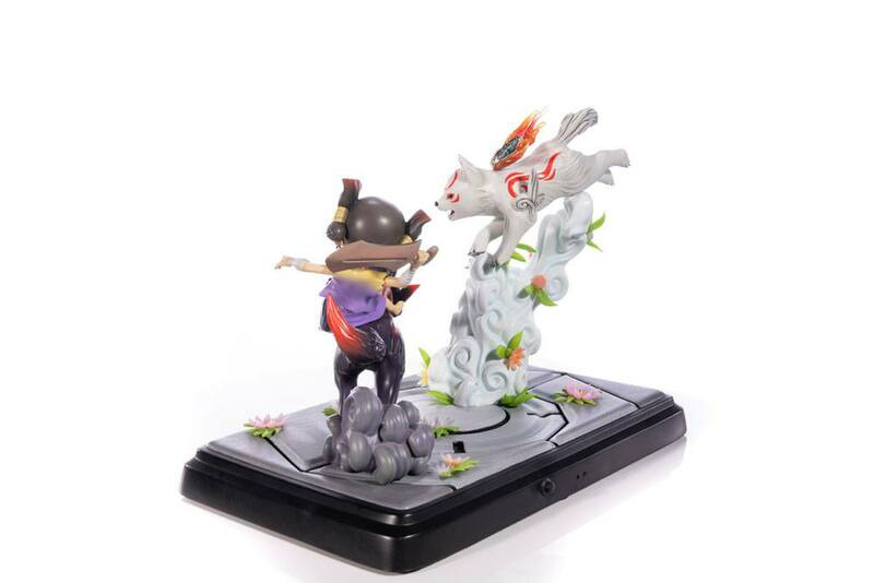 Chibiterasu vs. Dark Chibiterasu und Possessed Kuni - Okamiden - First 4 Figures