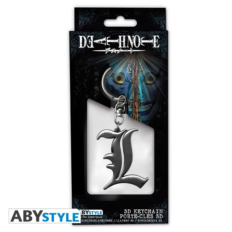 L - Death Note - Metall-Schlüsselanhänger - ABYStyle