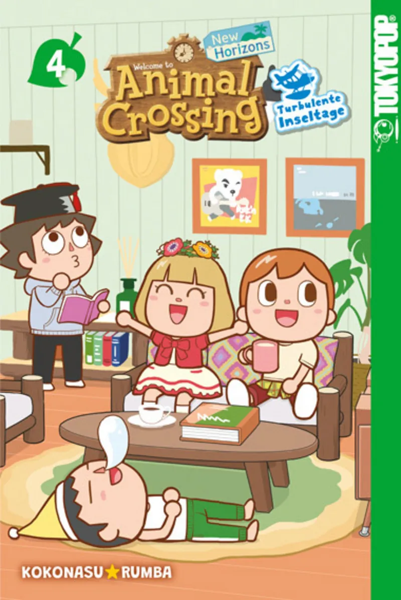 Animal Crossing New Horizons: Turbulente Inseltage - Tokyopop - Band 04