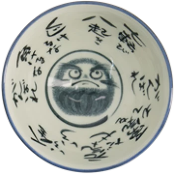 Kawaii Bowl / Schale für Reis - Daruma Blau von TOKYO Design Studio (300ml)