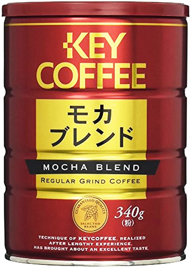 Mocha Blend - Kaffeepulver in Dose von KEY COFFEE