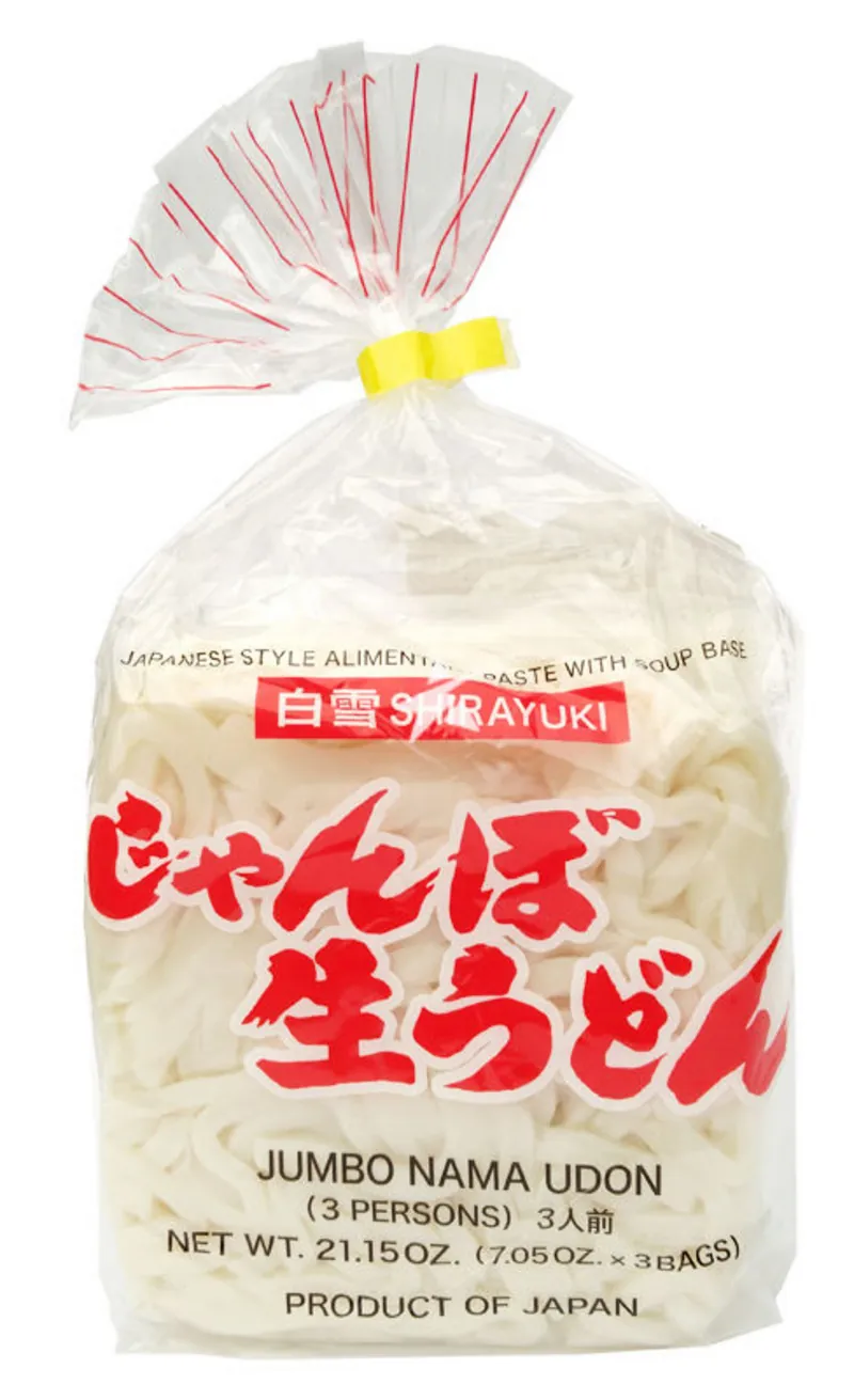 Frische Jumbo Udon von Shirayuki (3 Portionen)