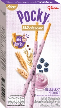 Pocky - Blueberry / Joghurt Blaubeere mit Vollkornkeks von GLICO