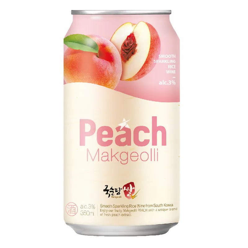 Makgeolli - Pfirsich (Dose) von Kooksoondang