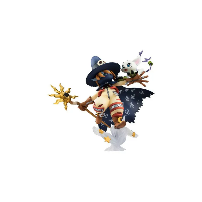 Wizardmon und Gatomont Figur - G.E.M - Megahouse