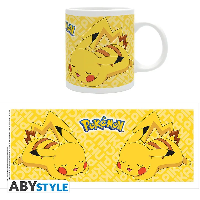 Pikachu ruhend - 320ml Tasse - Pokémon - ABYStyle