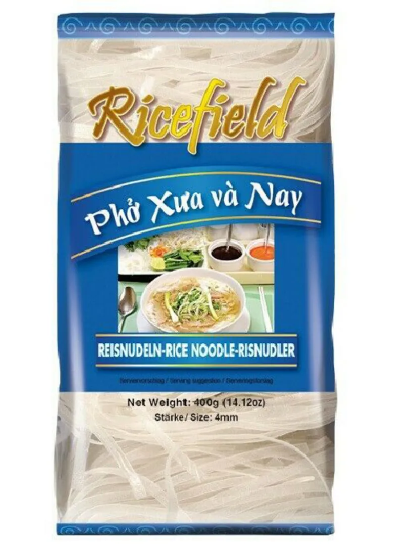 Reisbandnudeln 4 mm breit von Ricefield